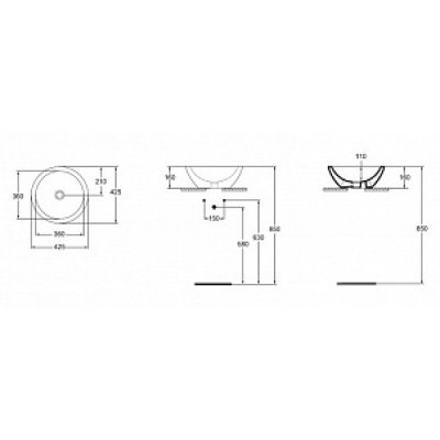 Рукомойник Ideal Standard Strada K078301 (45 см)-1