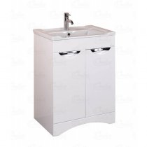 Тумба с раковиной для ванной Onika Лагуна-Квадро 60.10 Тумба с раковиной для ванной Onika Лагуна-Квадро 60.10