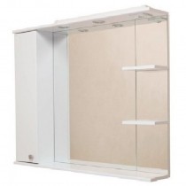 Шкаф-Зеркало для ванной Onika Эльбрус Люкс 100.02 Шкаф-Зеркало для ванной Onika Эльбрус Люкс 100.02