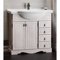 Тумба с раковиной Opadiris Клио 80 беленый бук