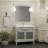 Комплект мебели для ванной Opadiris Борджи 85 слоновая кость-small