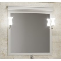 Зеркало Opadiris Борджи 85 слоновая кость