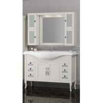 Комплект мебели для ванной Opadiris Мираж 120 слоновая кость Комплект мебели для ванной Opadiris Мираж 120 слоновая кость