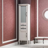 Шкаф-Пенал для ванной комнаты Opadiris Мираж 45 R слоновая кость
