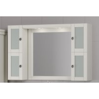 Зеркало Opadiris Мираж 120 слоновая кость