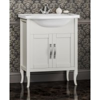 Тумба с раковиной Opadiris Мираж 65 слоновая кость