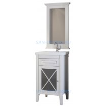 Комплект мебели Opadiris Палермо 50 белый матовый