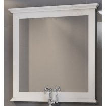 Зеркало Opadiris Палермо 75 белый матовый