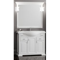 Комплект мебели Opadiris Риспекто 120 белый матовый Комплект мебели Opadiris Риспекто 120 белый матовый