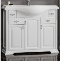 Тумба с раковиной Opadiris Риспекто 120 белый матовый Тумба с раковиной Opadiris Риспекто 120 белый матовый