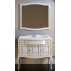 Комплект мебели для ванной Opadiris Лаура 120 белая с патиной-small