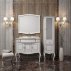 Комплект мебели Opadiris Лаура 100 белый матовый со столешницей-small