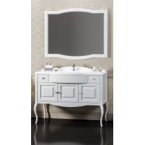 Комплект мебели Opadiris Лаура 120 белый матовый Комплект мебели Opadiris Лаура 120 белый матовый