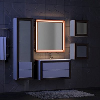 Шкаф-Пенал для ванной комнаты Opadiris Капри 50 L-1