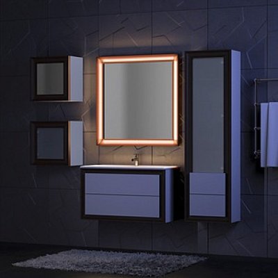 Шкаф-Пенал для ванной комнаты Opadiris Капри 50 R-4