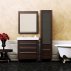 Шкаф-Пенал для ванной комнаты Opadiris Лаварро 40 R венге--small-1