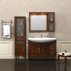 Шкаф-Пенал для ванной комнаты Opadiris Мираж 45 L светлый орех--small-1