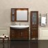 Шкаф-Пенал для ванной комнаты Opadiris Мираж 45 R светлый орех--small-1