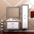 Комплект мебели для ванной Opadiris Карат 100 серебряная патина-small