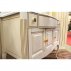 Комплект мебели для ванной Opadiris Лаура белая с раковиной из литьевого мрамора--small-2