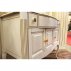 Комплект мебели для ванной Opadiris Лаура 100 белая с патиной--small-1