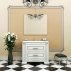 Комплект мебели для ванной Opadiris Оникс 100 серебряная патина-small