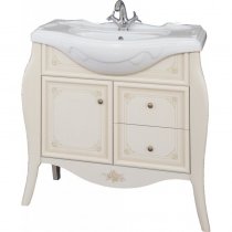 Тумба с раковиной для ванной Pragmatika Provance De Lux PV-13m 95 Тумба с раковиной для ванной Pragmatika Provance De Lux PV-13m 95