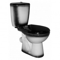 Унитаз-компакт Rosa Евро чёрный