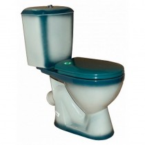 Унитаз-компакт Rosa Лира зелёный Унитаз-компакт Rosa Лира зелёный