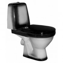 Унитаз-компакт Rosa Премьер чёрный Унитаз-компакт Rosa Премьер чёрный
