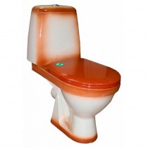 Унитаз-компакт Rosa Премьер коричневый Унитаз-компакт Rosa Премьер коричневый