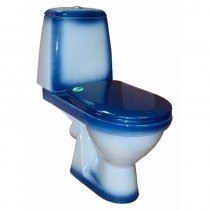 Унитаз-компакт Rosa Премьер синий Унитаз-компакт Rosa Премьер синий