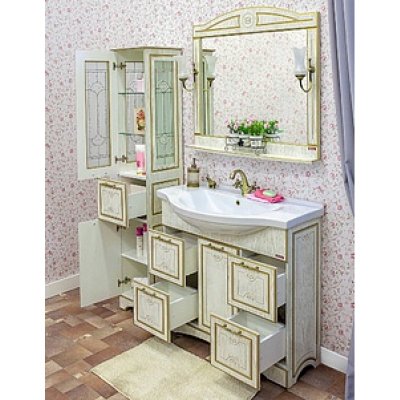 Комплект мебели для ванной Sanflor Адель 100-1