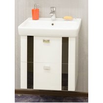 Тумба с раковиной для ванной Sanflor Бэтта 60