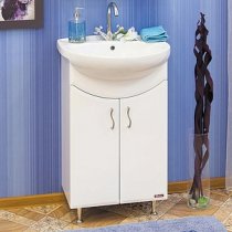 Тумба с раковиной для ванной Sanflor Илона 55