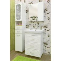 Комплект мебели для ванной Sanflor Ксения 60 Комплект мебели для ванной Sanflor Ксения 60