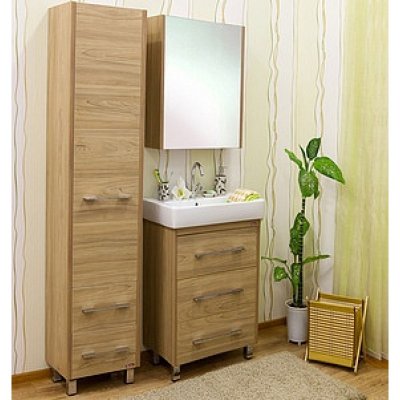 Комплект мебели для ванной Sanflor Ларго 60-1