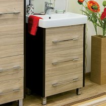 Тумба с раковиной для ванной Sanflor Ларго 60