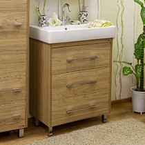 Тумба с раковиной для ванной Sanflor Ларго 70 Тумба с раковиной для ванной Sanflor Ларго 70