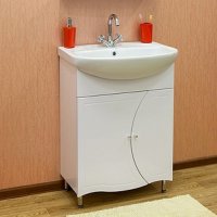 Тумба с раковиной для ванной Sanflor Муза 65