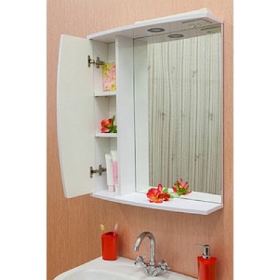 Зеркало-шкаф для ванной Sanflor Муза 65-1