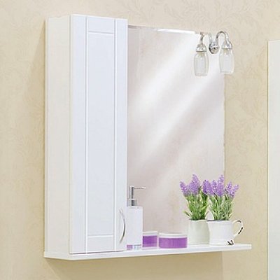 Зеркало-шкаф для ванной Sanflor Николь 75-2