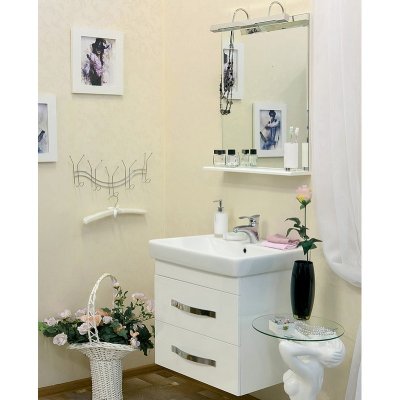 Комплект мебели для ванной Sanflor Одри 70 подвесной