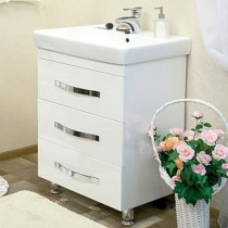 Тумба с раковиной для ванной Sanflor Одри 70 напольная Тумба с раковиной для ванной Sanflor Одри 70 напольная