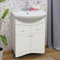 Тумба с раковиной для ванной Sanflor Софи 65 Тумба с раковиной для ванной Sanflor Софи 65