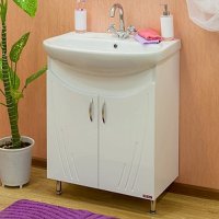 Тумба с раковиной для ванной Sanflor Соната 65
