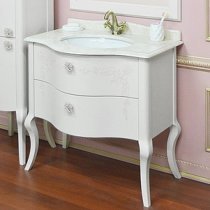 Тумба с раковиной для ванной Shiro Velici 90-2 белая Тумба с раковиной для ванной Shiro Velici 90-2 белая