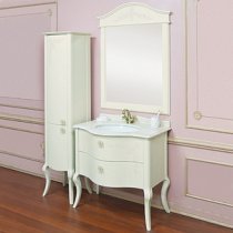 Комплект мебели для ванной Shiro Velici 91-2 Слоновая кость Комплект мебели для ванной Shiro Velici 91-2 Слоновая кость