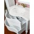 Комплект мебели для ванной Shiro Velici 108-2 белая--small-4