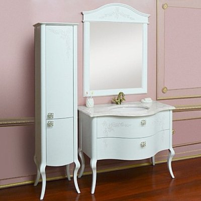 Комплект мебели для ванной Shiro Velici 108-2 белая